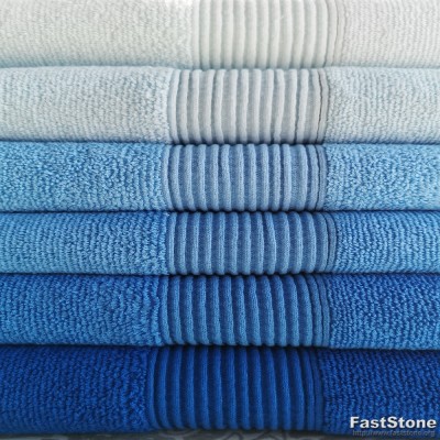 6 vnt. vonios 70x140 cm. rankšluosčių "Mėlynasis Smaragdas"